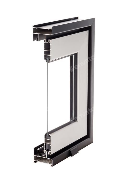 Preview: Aluminium window sample