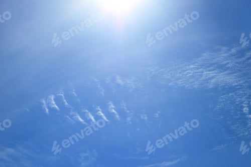 Preview: Sky background with sunlight