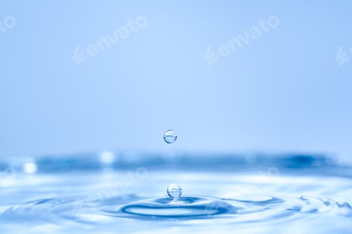 Preview: Drop of clear water