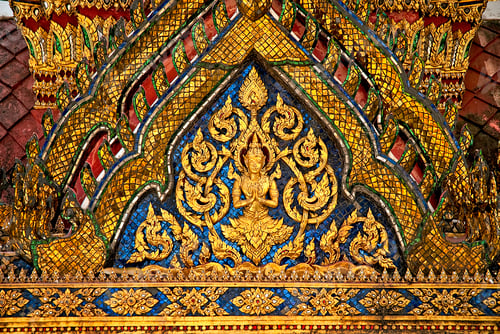 Preview: temple in grand palace bangkok thailand