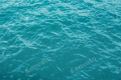 Preview: Clear Blue Ocean Water Surface Background