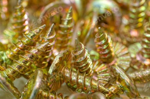 Preview: Pile of galvanized screws