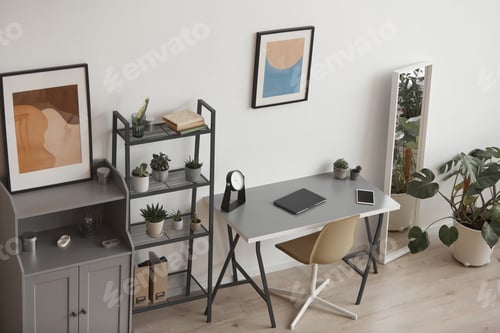 Preview: Minimal Home Workplace High Angle