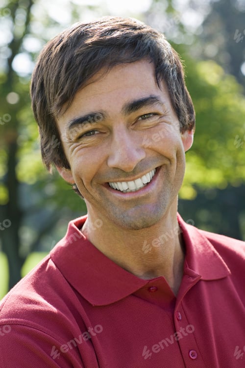 Preview: A portrait of a middle aged man.