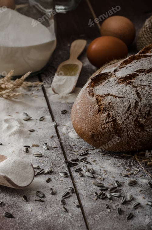 Preview: Rustic bread wheat-rye