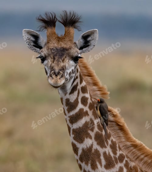 Preview: A Giraffe in the Mara