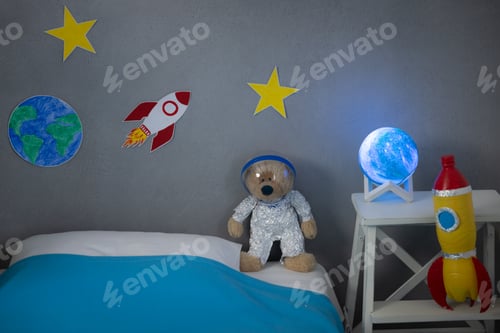 Preview: Children's room space interior