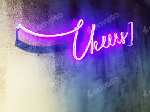 Preview: CHEERS neon sign