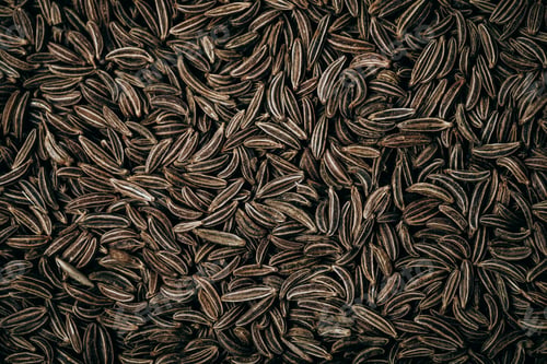 Preview: Cumin seeds or caraway background