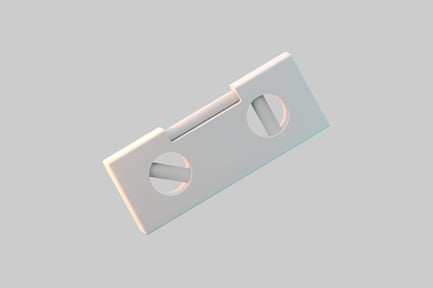 Preview: Minimalist mounting bracket with rods