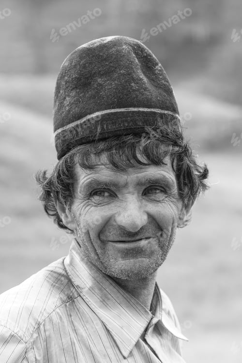 Preview: BW portrait