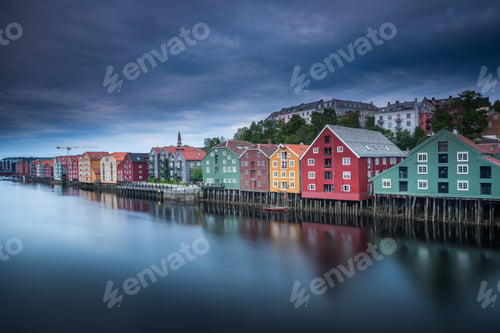 Preview: Trondheim city in Norway