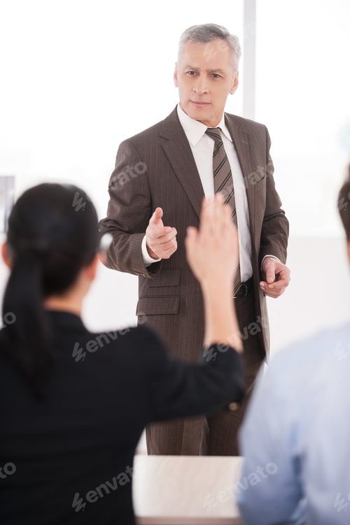 Preview: Discussing a successful project.