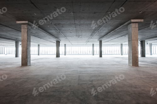 Preview: An empty raw business space ready for occupancy.