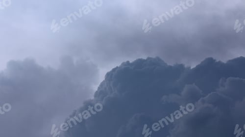Preview: Stormy Afternoon Clouds - Photograph Of A Variety Of Storm Clouds In An Afternoon Sky. Plenty Of