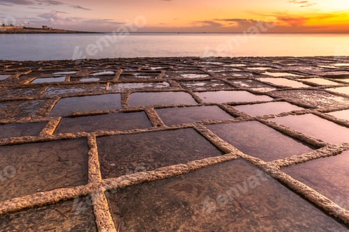 Preview: Straditional salt pans in Marsaskala, Malta