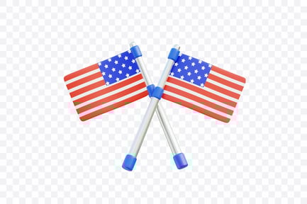 Preview: Waving American Flag