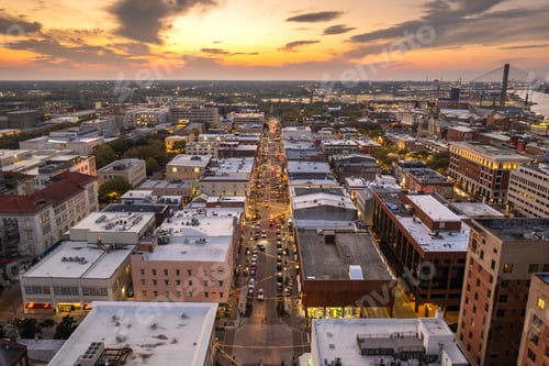 Preview: Broughton Street in Savannah, Georgia.