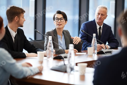 Preview: Discussion at Business Conference