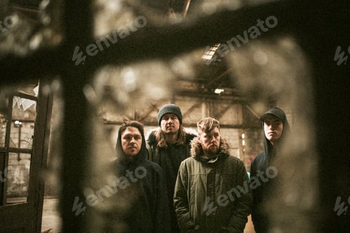 Preview: Group of rockers standing together