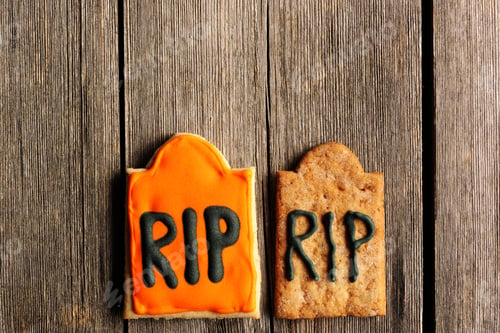 Preview: Halloween homemade gingerbread cookies