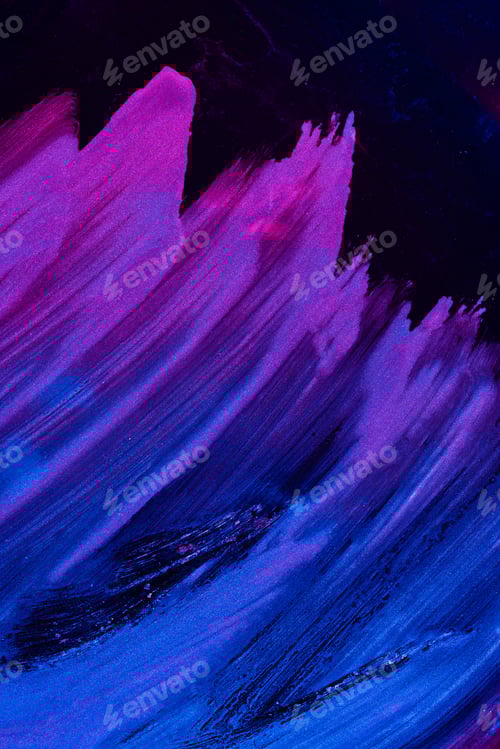 Preview: Smears of neon paint