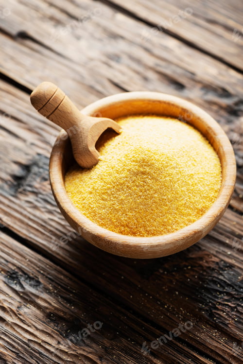 Preview: uncooked polenta