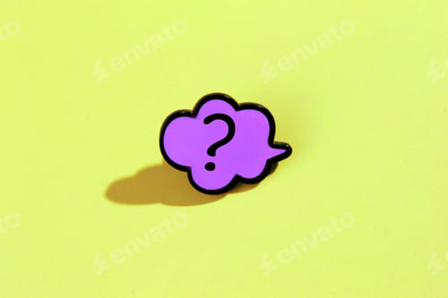 Preview: speech bubble with question mark