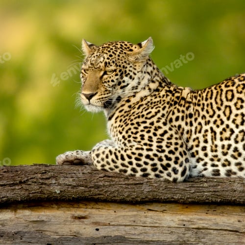 Preview: Leopard in the serengeti national reserve