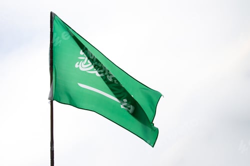 Preview: Official flag of the Kingdom of Saudi Arabia.