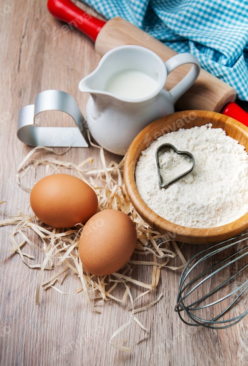 Preview: Baking ingredients