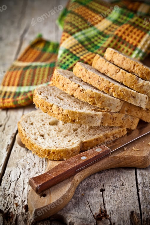 Preview: fresh bread slices