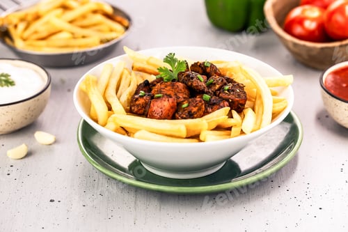 Preview: French Fries with Tikka