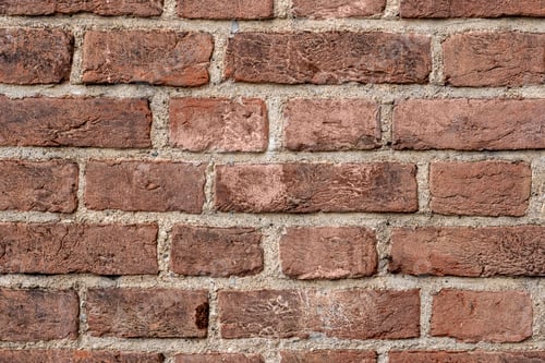 Preview: Brick wall texture background. Pattern of weathered old cracked brickwall.