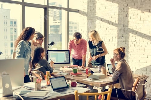 Preview: Teamwork Discussion Meeting Brainstorming Start up Concept