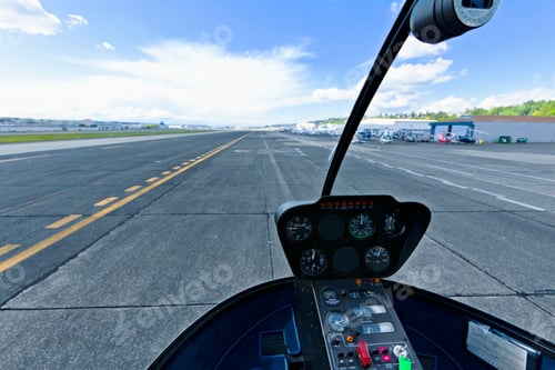 Preview: Airport Runway From a Cockpit