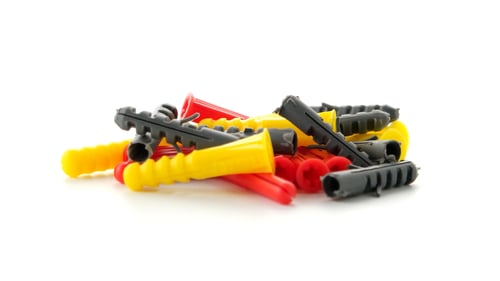 Preview: Colorful plastic dowels
