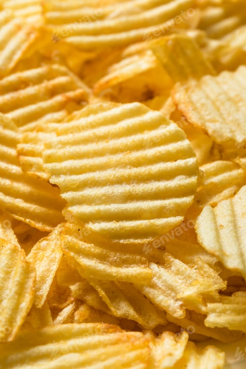 Preview: Organic Salted Wavy Potato Chips