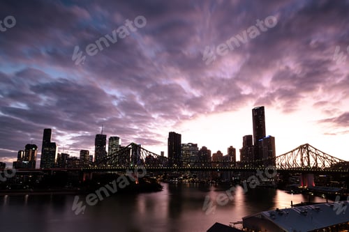 Preview: Story Bridge and Brisbane Skyline in Australia
