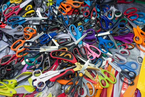Preview: big pile of scissors