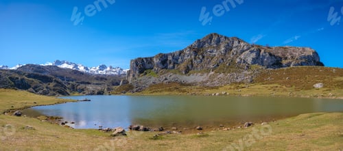 Preview: Lakes of Covadonga, with the Picos de Europa in the background