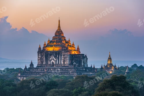 Preview: Bagan, Myanmar temples in the Archaeological Zone
