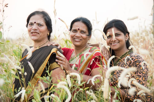 Preview: Indian farmer family in their farm