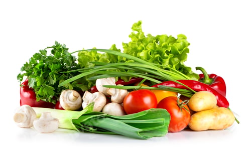 Preview: Fresh healthy raw vegetables