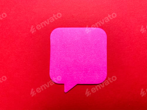 Preview: Colored blank stickers for notes, place for text