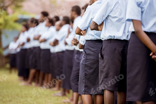 Preview: Students Stand Shoulder to Shoulder in Uniforms