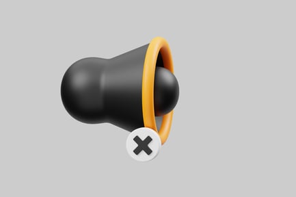 Preview: Muted sound speaker icon black