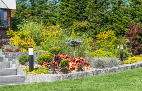Preview: Modern Rockery Garden in Front of a House