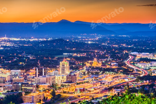 Preview: Roanoke, Virginia Skyline
