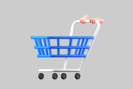 Preview: Shopping Cart with Hands